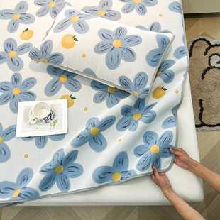 新款直销夏季太空层凉感软席床笠款冰丝凉席三件套A类空调席子防