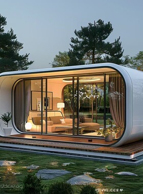 出口苹果仓移动房景观造型民宿房会议室度假茶室办公接待室太空舱