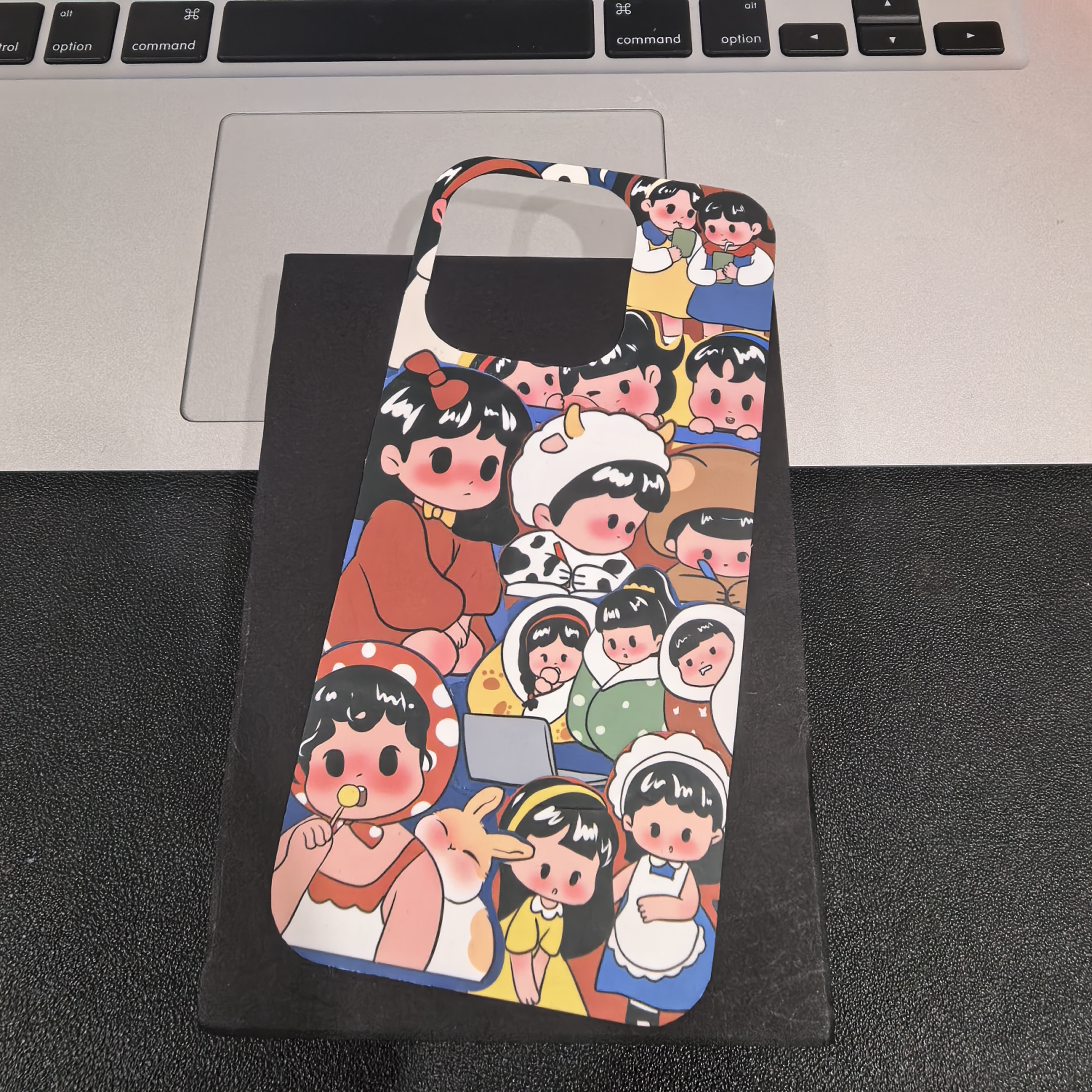 【背卡】哆乐女孩手机壳背卡成品咕卡ins风diy小月亮手作原创