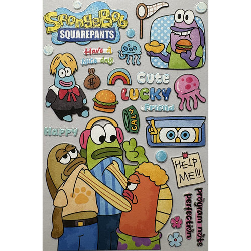 【SPONGEBOB比奇堡】浮雕贴纸合集 持续更新中
