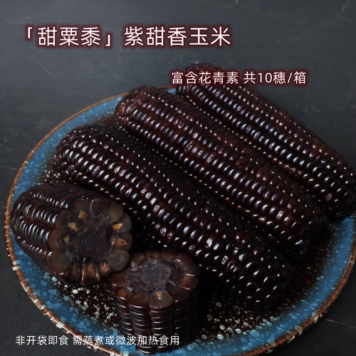 「甜粟黍」紫甜香糯嫩玉米10穗装
