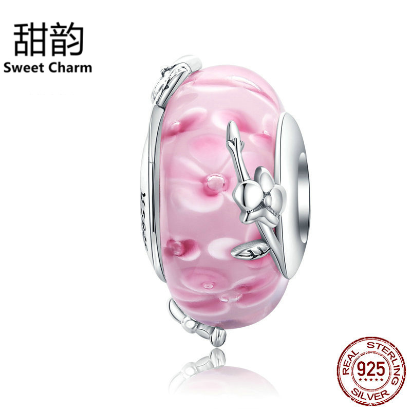 跨境货源纯银S925diy串珠charm琉