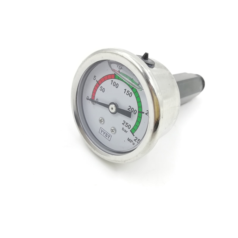 亿力牌商用高压清洗机9051G型耐震压力表家用洗车机表座螺丝接头