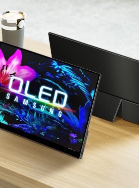 维辰思OLED便携显示器4K触摸屏ps5游戏主机电脑笔记本外接屏幕