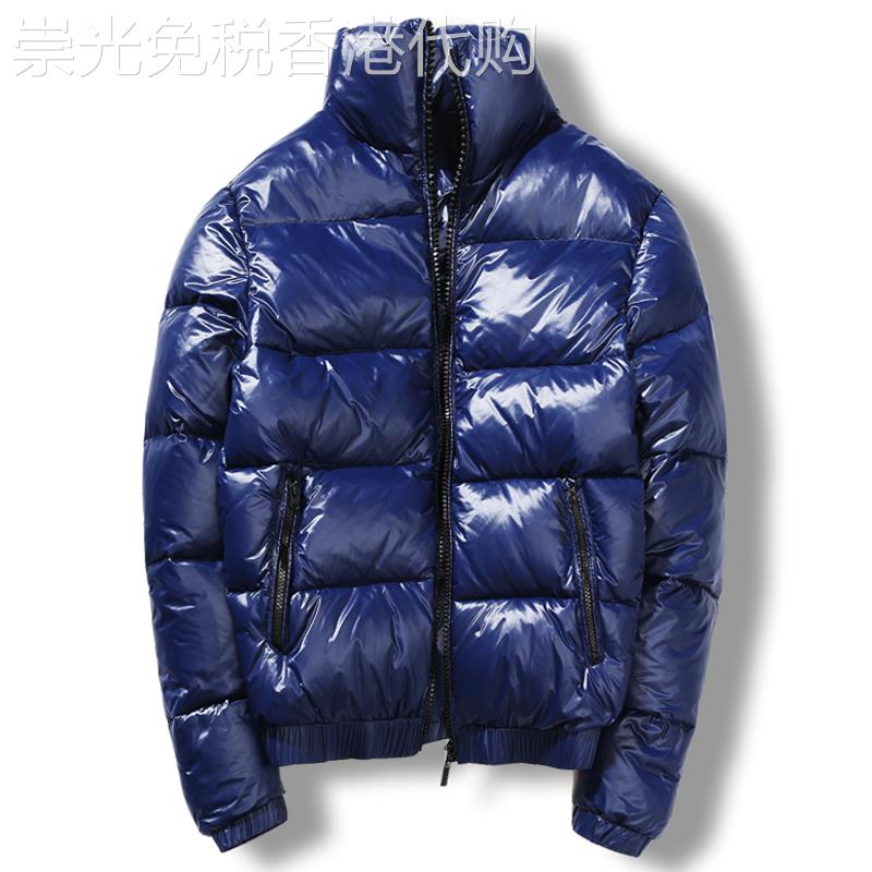 MAROLIO~超厚白鸭绒！零下18° 羽绒服男士亮面冬季加厚保暖外套