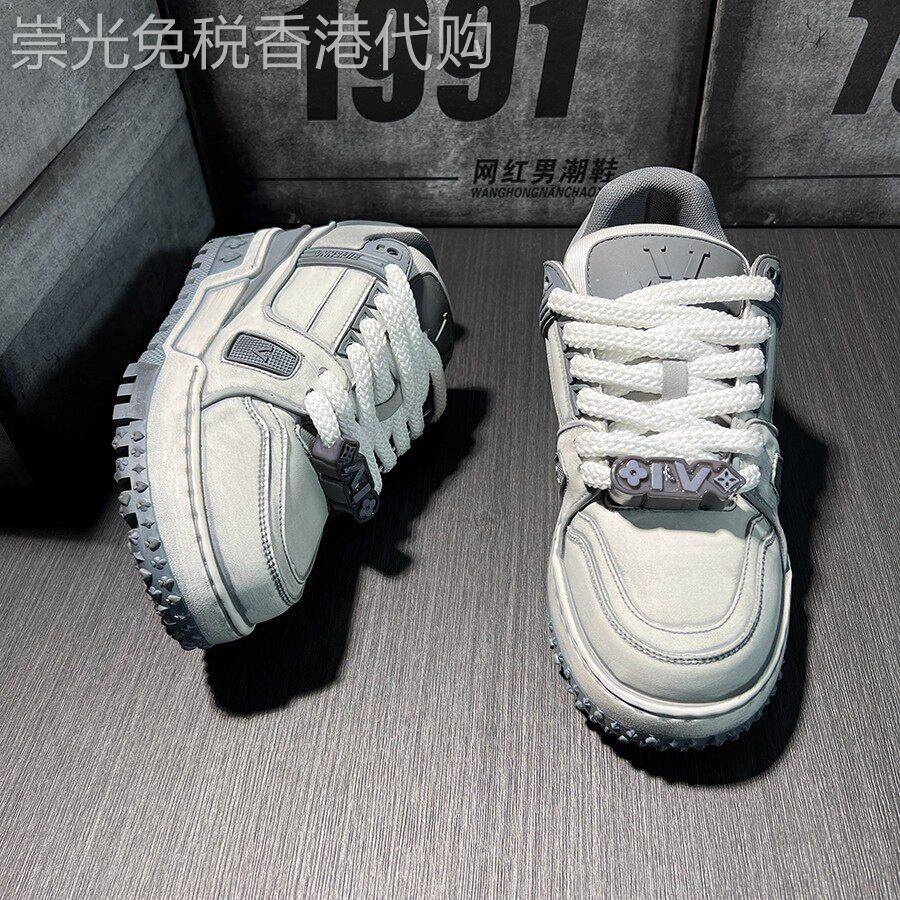 当季好物推荐Minimalism Aquaman低帮厚底内增高板鞋男百搭板鞋潮