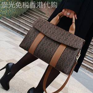 香港正品包包2025新款波士顿真皮女包大容量高级感单肩斜挎手提包