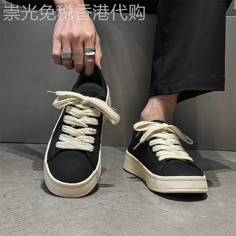 让你轻松驾驭潮流~ MAKISO！新款经典休闲帆布鞋男低帮百搭板鞋潮