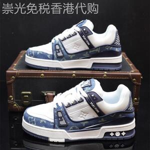 潮牌男鞋夏季透气百搭情侣板鞋软底增高男女时尚潮流运动休闲鞋子