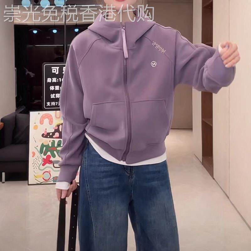 香港大码字母刺绣连帽卫衣女2025秋胖MM休闲宽松百搭显瘦拉链外套