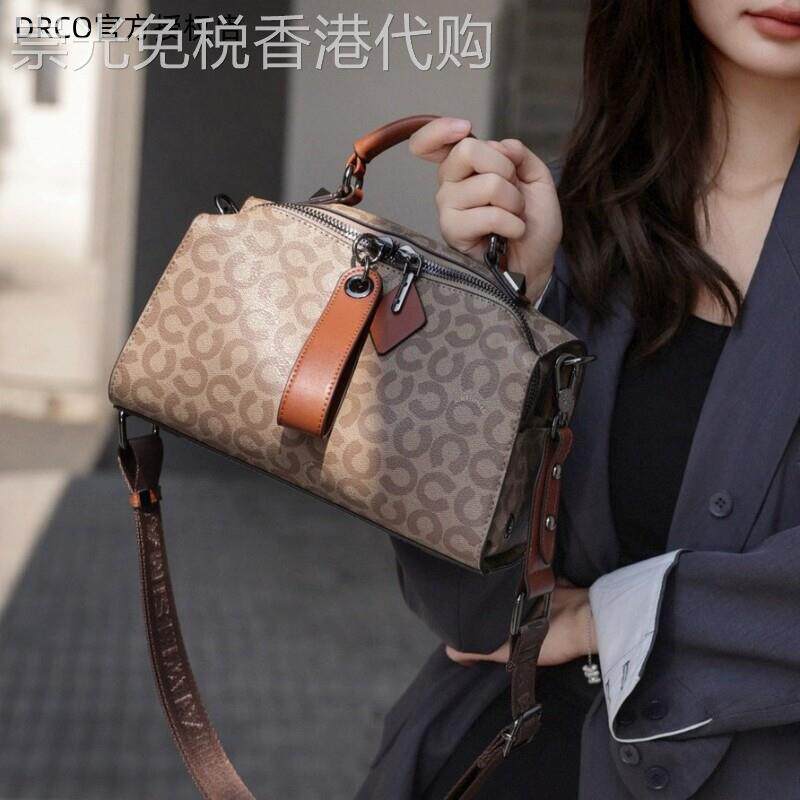 法国DRCO女包2026新款高品质枕头包时尚百搭单肩斜挎大容量手提包