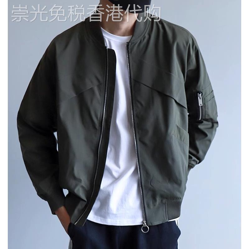 MADNESS MDNS WRUEI余文乐潮牌加厚飞行员夹克男士棒球服工装外套