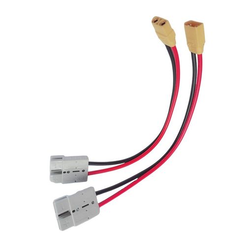 10AWG 50A安德森转XT90转换线D50A安德森电源线XT90插头连接线