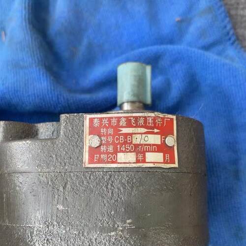 泰兴市鑫飞液压 CB-B1B0F  液压齿轮油泵全新发货