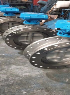 邵通阀门经销商D343W-10P DN250 水蒸气管道式不锈X钢法兰式蝶阀