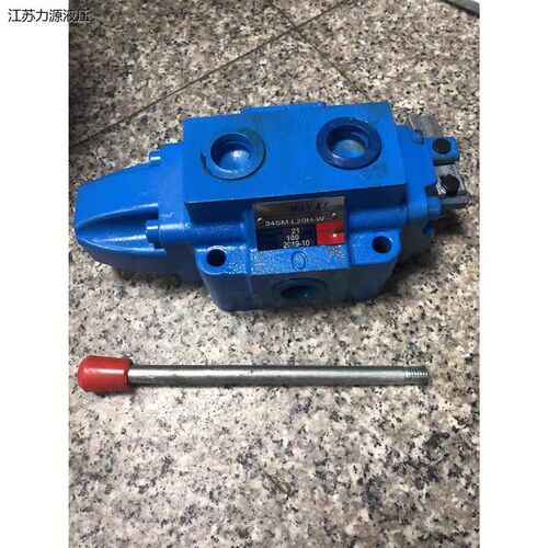 淮安万科液压榆次型手动阀34SM-LD20H-W手动换向阀钢珠定位液压阀