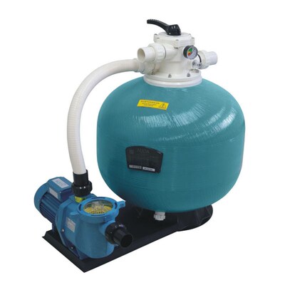 AQUA爱克沙缸 支架池循环泳池过滤E器QSF系统砂缸连泵框架池过滤