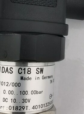 丹佛斯MBS3000 060G5539压力传感器医疗灭菌设备真空R4bar 4-20ma