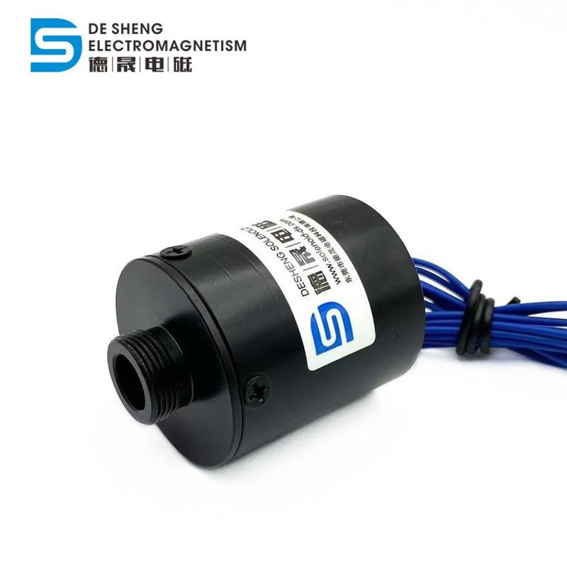 推拉圆管式电磁铁 净水器自动化设备T1640直流12v24Xv圆管电磁铁