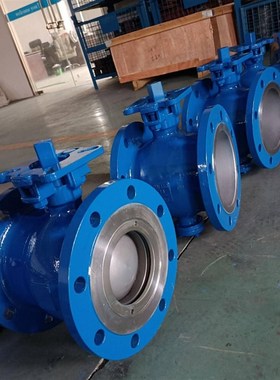 QV647H-16RL V型调节法兰球阀QV647W-10/16/W25/40RL