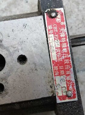 天津特精液压 pCBT-F325液压齿轮油泵