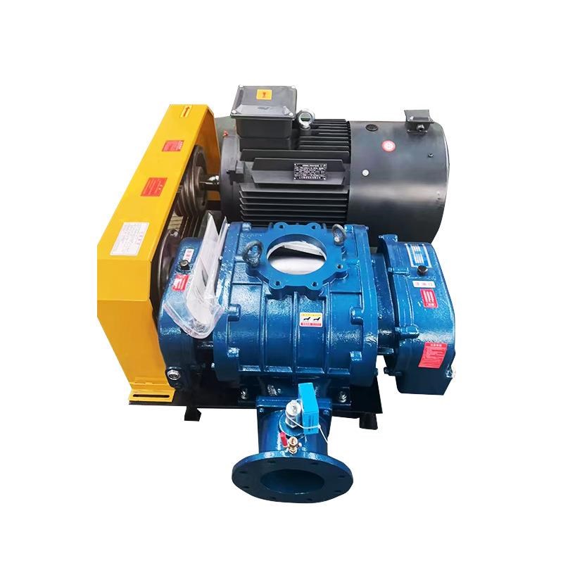 鱼塘养殖罗茨风机反洗曝气增氧机物料气力输送负T压真空泵罗茨风