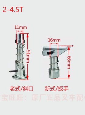 合力杭州2-4.5T叉车货叉销定位销叉齿叉脚销轴插销3吨22198-12111