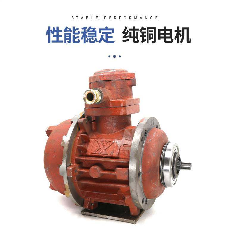 锥形转子三相异步电机隔爆南京总厂防爆电机bzdy112-422-40.485kw