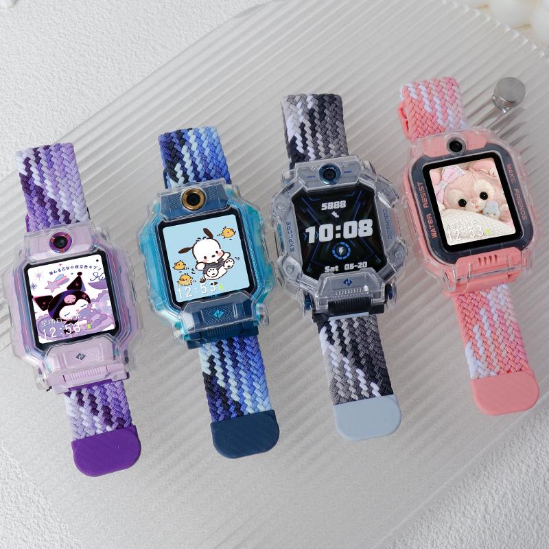 适用小天才电话手表表带Z9/Z8/Z7尼龙编织磁吸腕带Z5Z6表链Z1男女