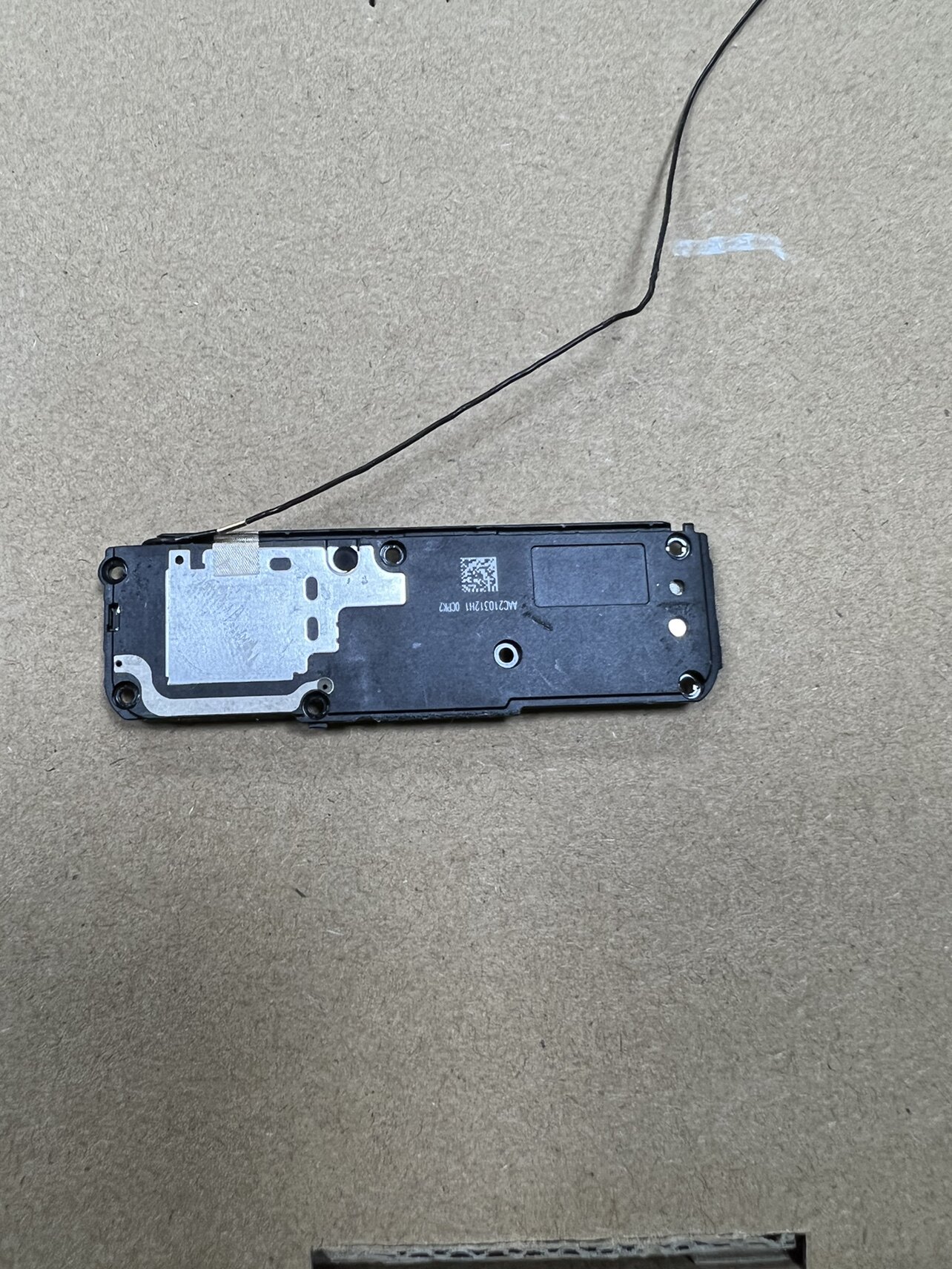 适用适用红米k40喇叭总成扬声器 k40pro听筒信号线 信号座小板