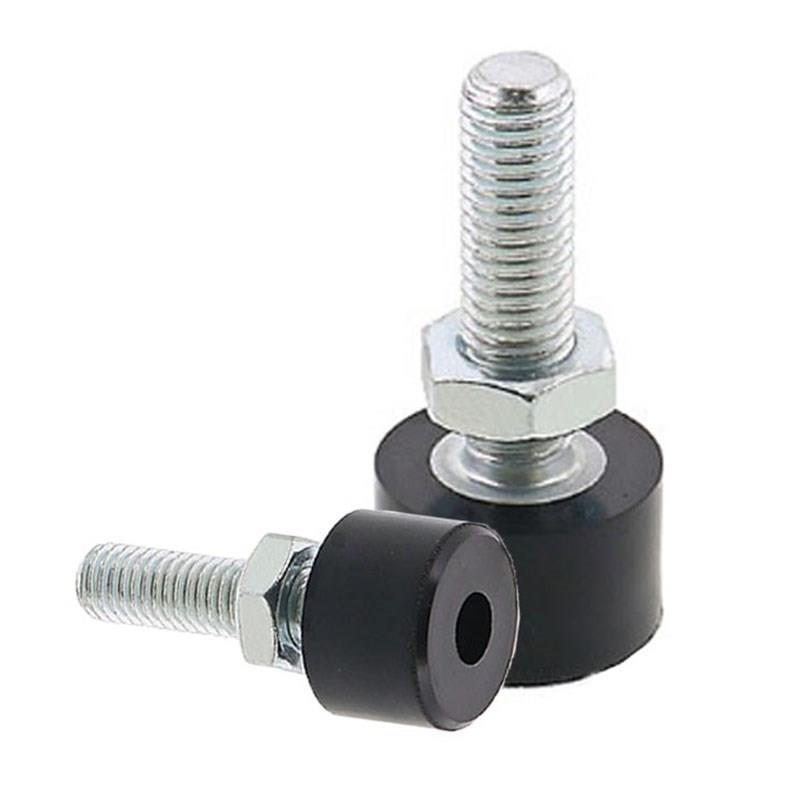 TDC61/62/66带聚氨酯止动螺栓缓冲型软胶挡块头P部六角孔型UNAH/H