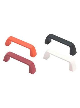 UPFN26-105/110/117-B/W/M/R树脂尼龙方形拉手设备柜门内螺纹把手