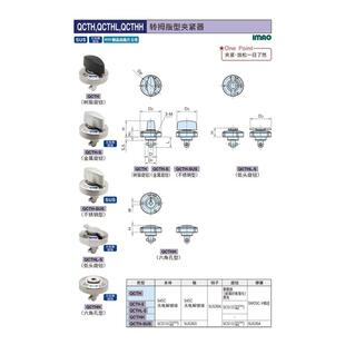 转拇指型快速锁紧器QCTHL QCTHH QCTH 0525/0834-10-14S-20S-SUS