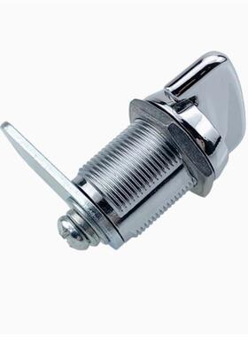 中型圆柱锁T型锁头一字转舌锁铁皮柜锁文件柜锁电柜门锁圆形XBC60