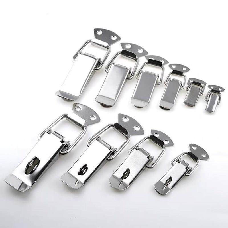 替代上隆不锈钢搭扣 DKB/DKC-1/2/3/4挂锁锁扣箱扣卡扣弹簧鸭嘴扣
