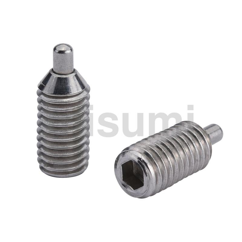 弹簧柱塞C-SPJZ 3/4/5/6/8/10-10P/20P不锈钢内六角定位玻珠螺丝