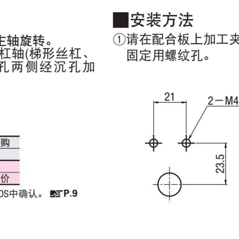 铝合金氧化黑DPNKM小型位置显示器夹板DPNK LKF01-D8/D10/D12/D14
