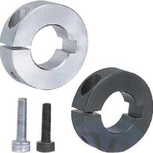 定制固定环 限位环轴用档圈定位器SUCH铝合金材质 带键槽开口型