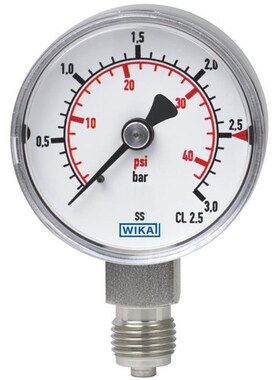 WIKA压力表 带开关触点PGS23.100 PGS23.160J PGS43.100 PGS43.16