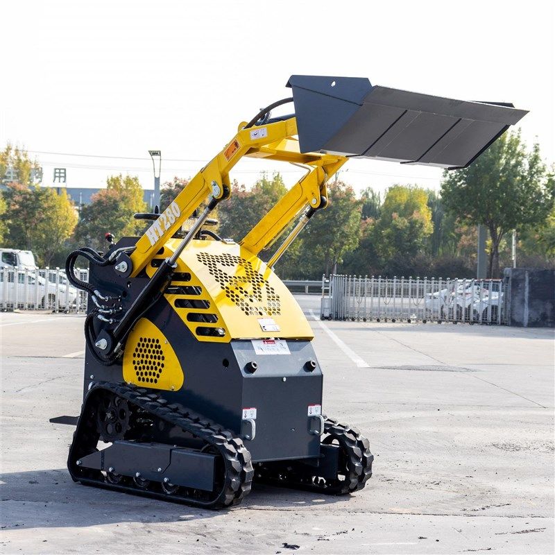 出口欧五发动机履带轮式装w载机 土地改造矿业运输果园小铲车