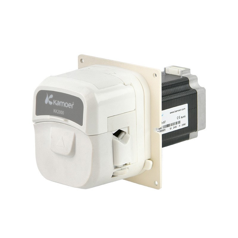KK2000 快速换管 2000ml/min 24V步进电W机大流量蠕动泵