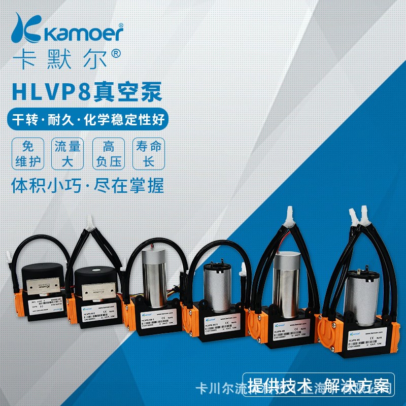 卡默尔微型真空泵大流量EPDM抽气泵C12v自吸泵微型气泵 无刷隔膜