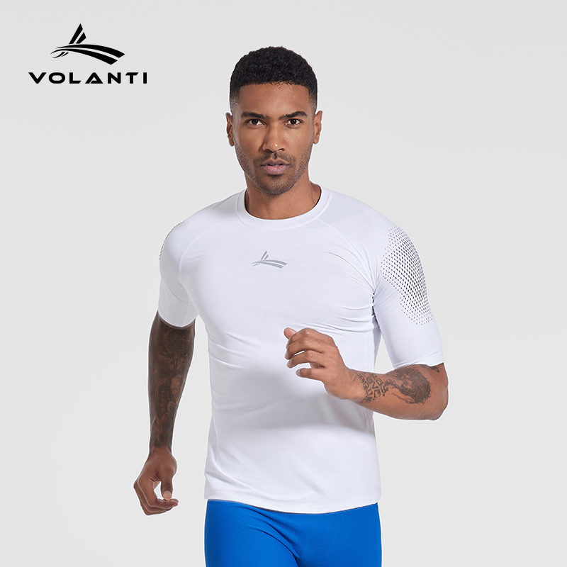 沃兰迪全能1.0紧身速干田径T恤