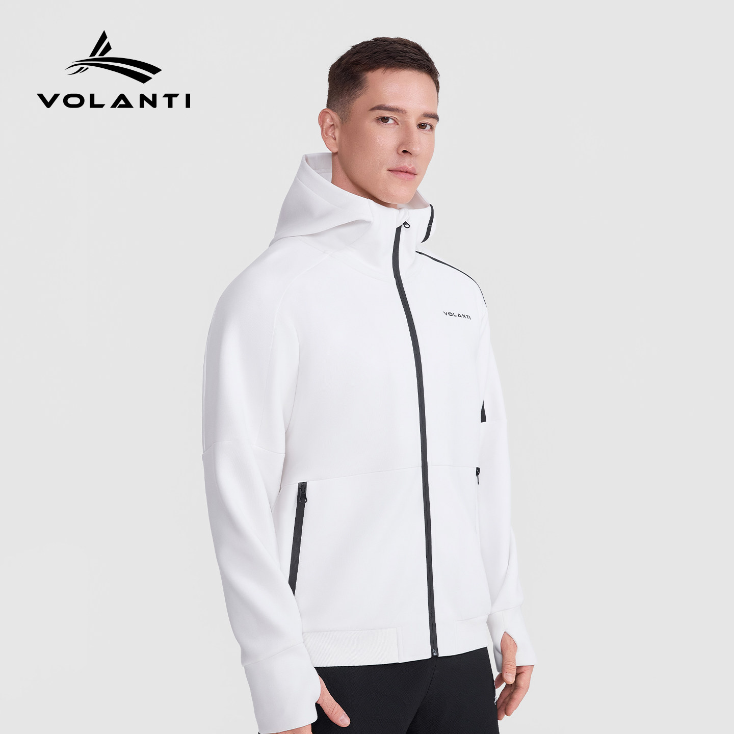 沃兰迪SPEED系列连帽运动外套男女宽松透气休闲情侣秋冬新款潮流,运动服/休闲服装,运动茄克/外套,淘宝优惠券,粉丝福利购,淘宝优惠卷