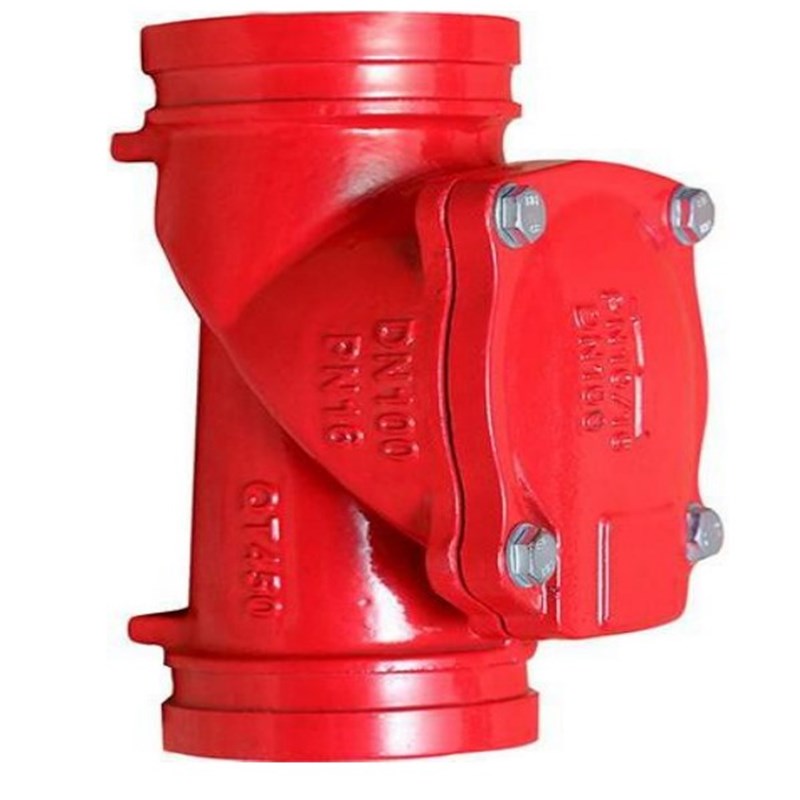 H84X/16Q沟D槽橡胶瓣止回阀1