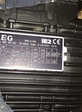 供应AEGb电机 AEG原装进口刹车电机AM80ZAA4/0.75KW B3/B5/B14