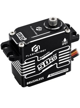 50G无a刷伺服舵机BLS4050MED黑色金属齿防水带编码