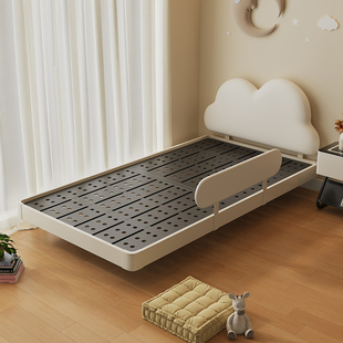 Art 轻奢可真皮现代简约主卧室儿童房小户型宝宝床 Color意式