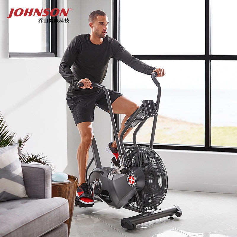 乔山风阻动感单车Schwinn AD6i高强度HIIT健身运动风扇自行车正品