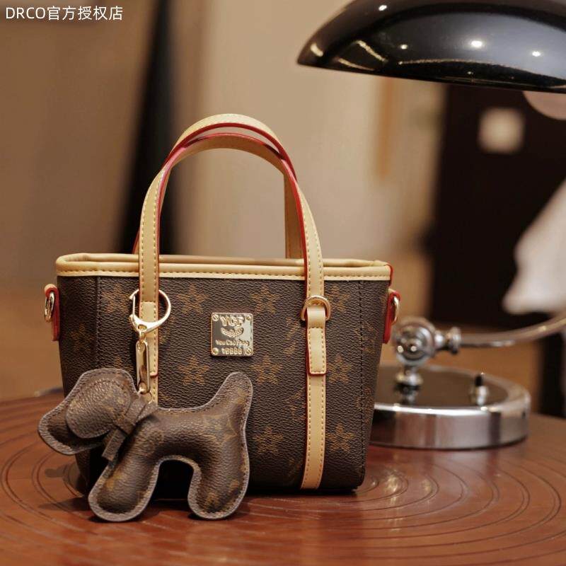 法国DRCO女包包2025新款时尚斜挎包高级感小众大容量菜篮子手提包